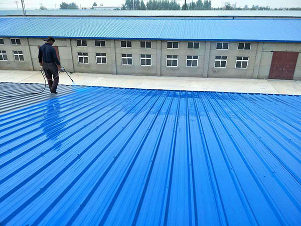 海丰 彩钢瓦喷漆翻新工业厂房、仓库